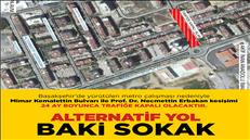 alternatif yol baki sokak 8 7 20254
