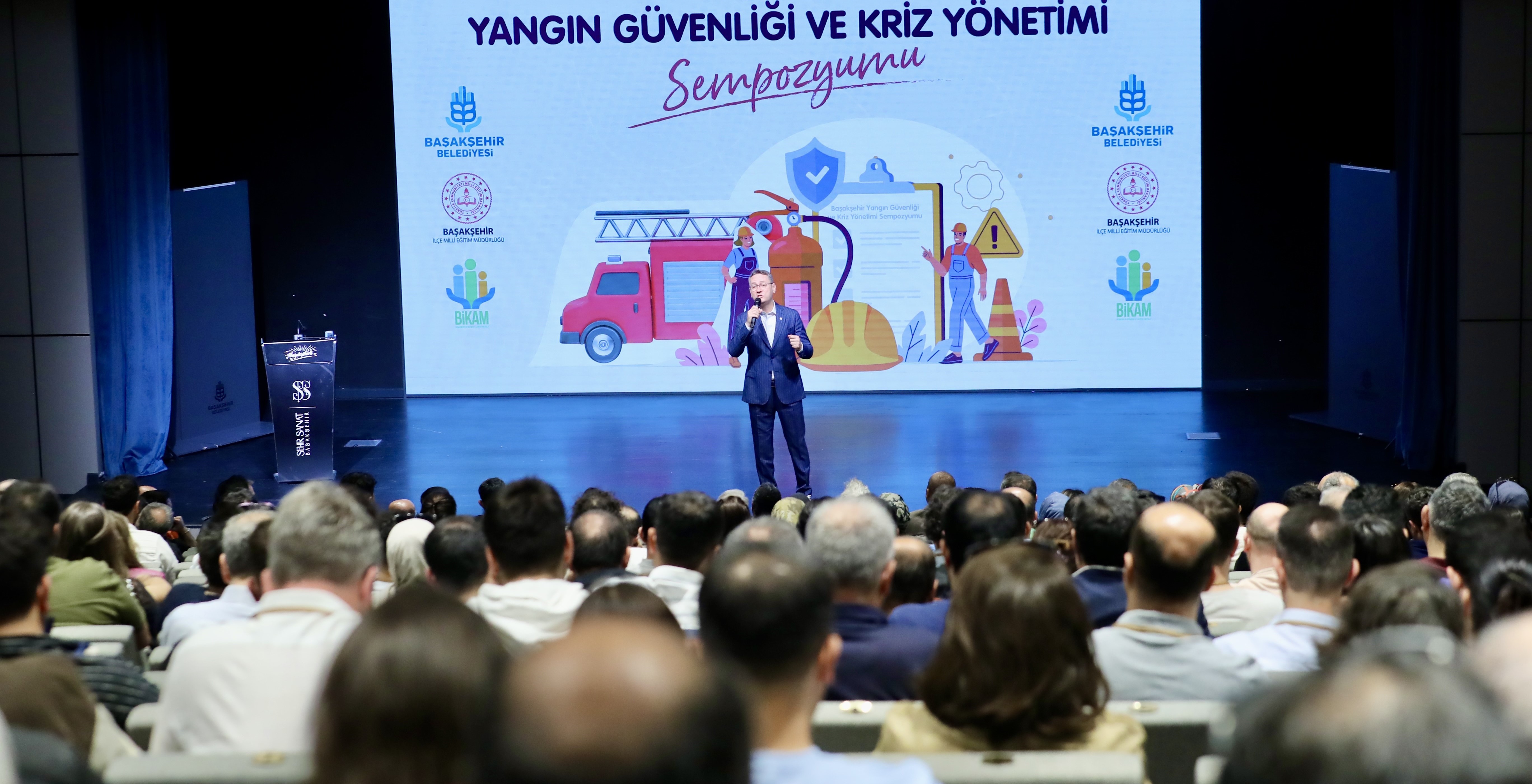 BAŞAKŞEHİR’DE YANGINA KARŞI BİLİNÇLİ TOPLUM HEDEFİ