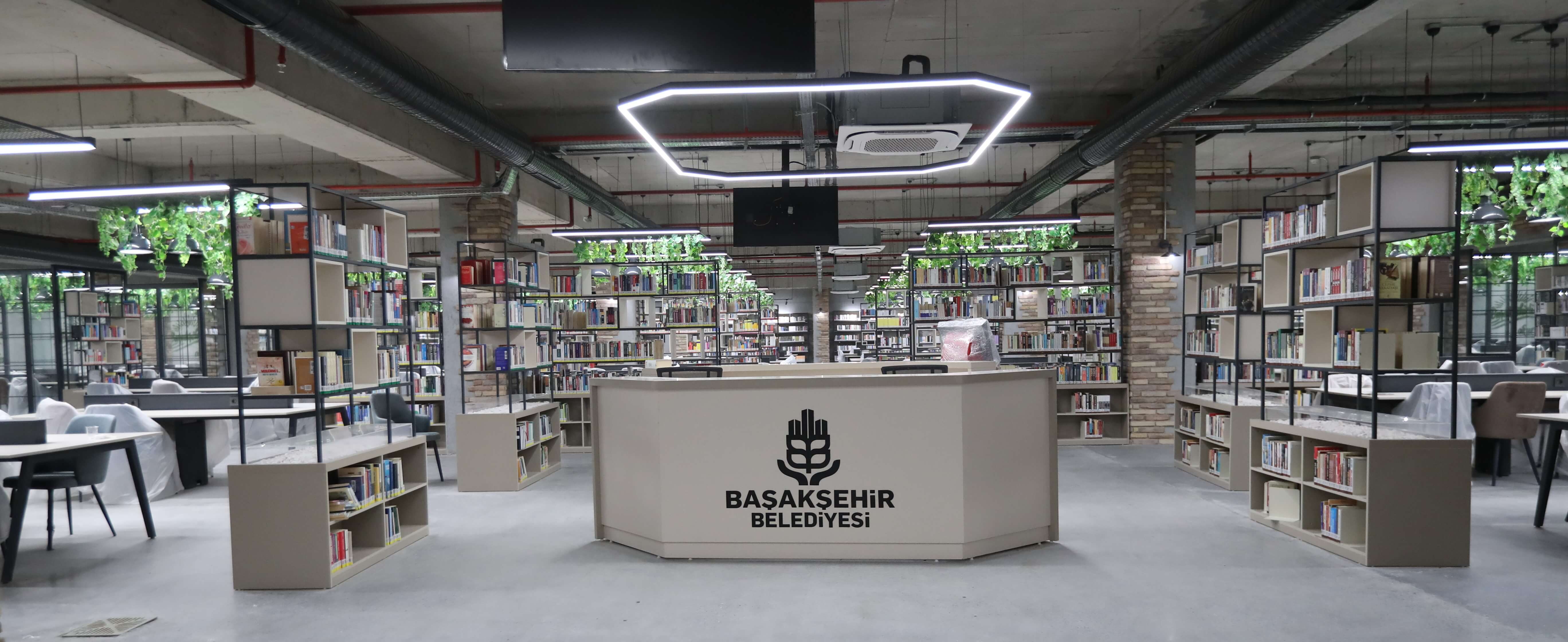  BAŞAKŞEHİR'İN YENİ MİLLET KIRAATHANESİ AÇILIŞA HAZIRLANIYOR!