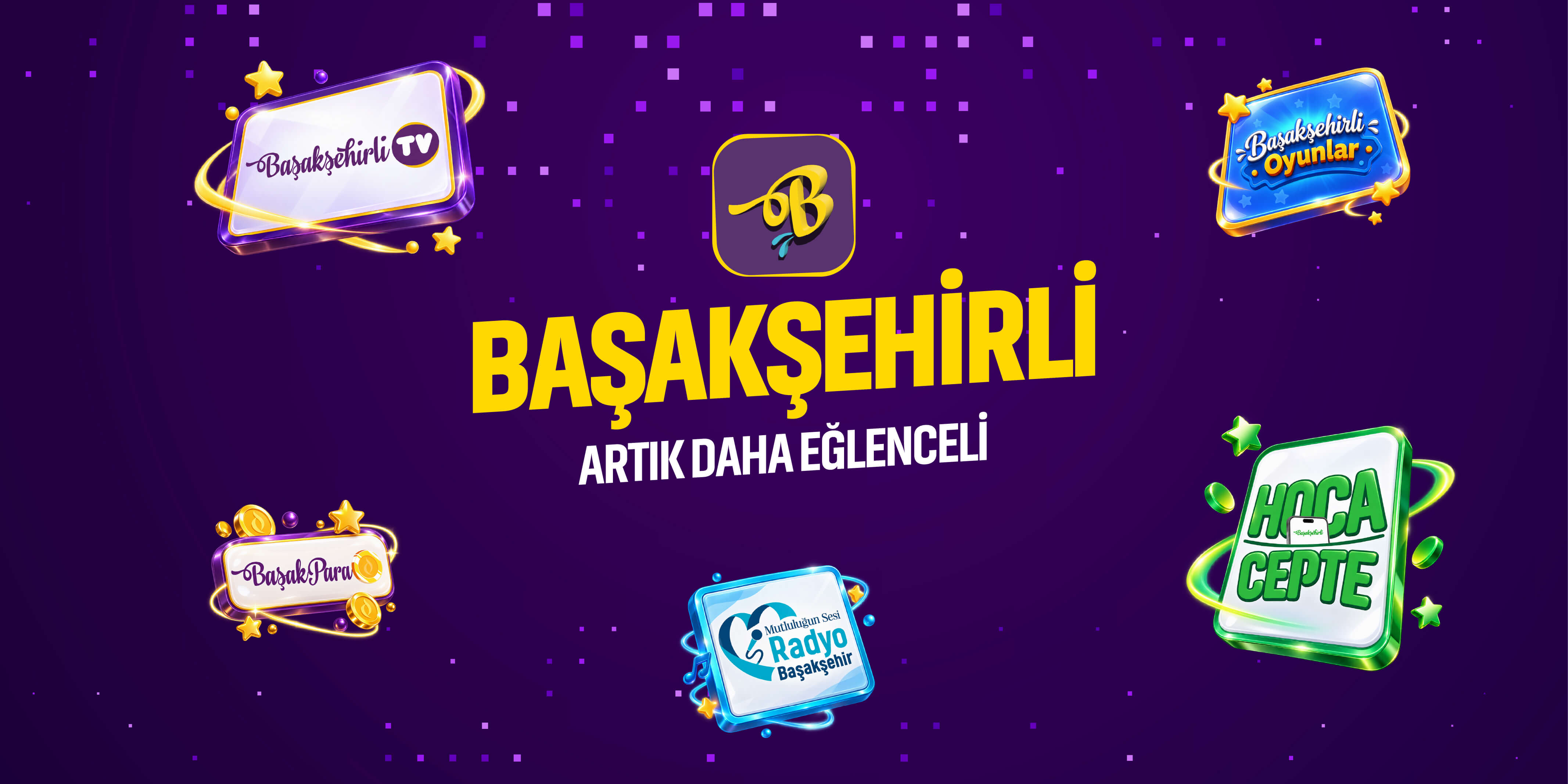 BAŞAKŞEHİRLİ MOBİL UYGULAMASI ARTIK DAHA EĞLENCELİ!